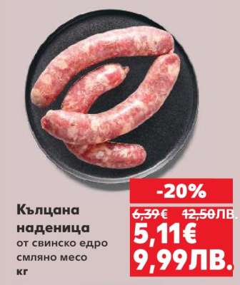 Кълцана наденица