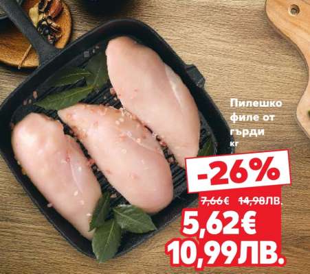 Пилешко филе от гърди