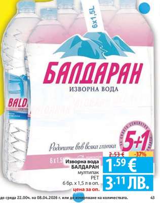 Изворна вода Балдаран