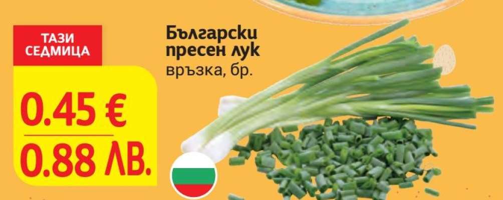Български пресен лук