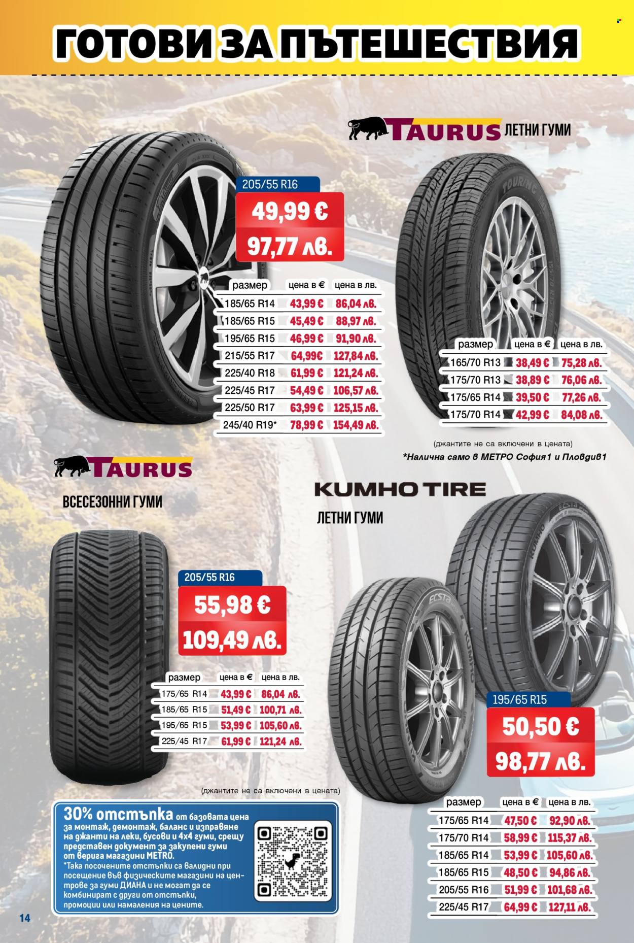 Брошура на МЕТРО - 09.04.2026 - 22.04.2026. Страница 14