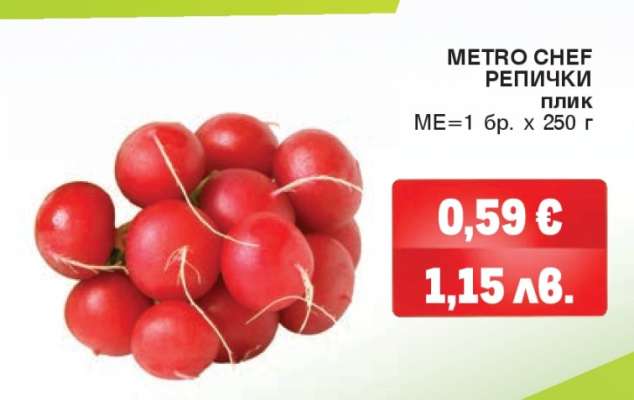 METRO CHEF РЕПИЧКИ