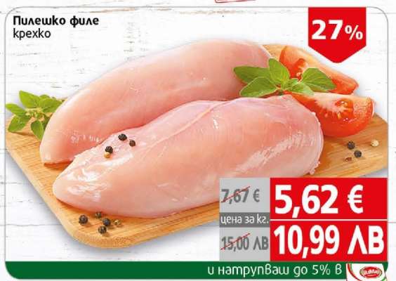 Пилешко филе