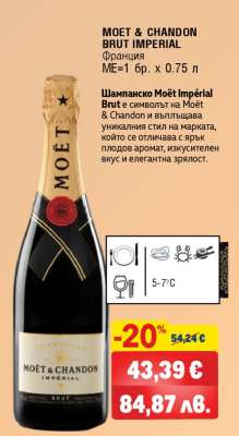 MOET & CHANDON BRUT IMPERIAL