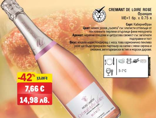 CREMANT DE LOIRE ROSE