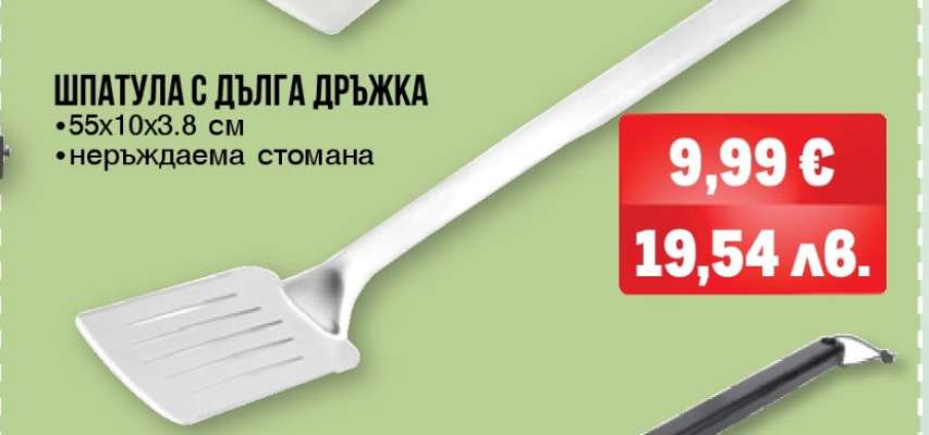 ШПАТУЛА С ДЪЛГА ДРЪЖКА