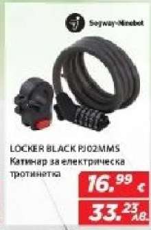 LOCKER BLACK PJ02MMS