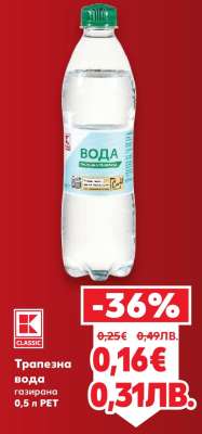 Трапезна вода газирана