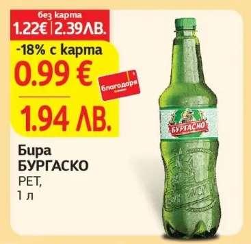 Бира Бургаско