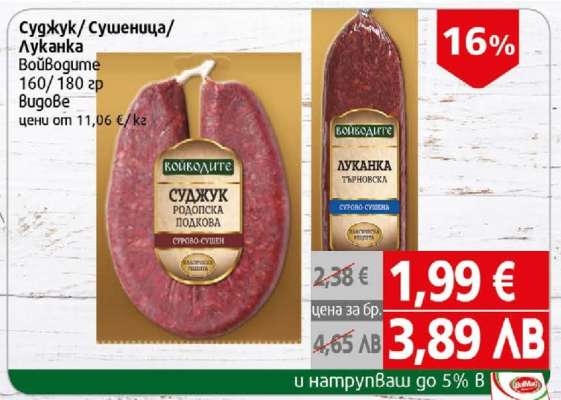 Суджук/Сушеница/Луканка Войводуге