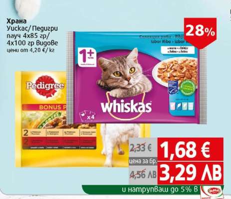 Whiskas храна