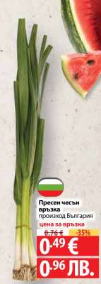 Пресен чесън връзка