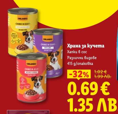 Храна за кучета