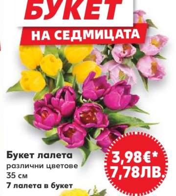 Букет Лалета