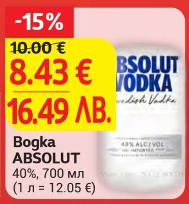 Bogka ABSOLUT