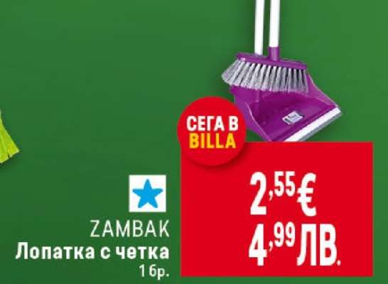 ZAMBAK Лопатка с четка