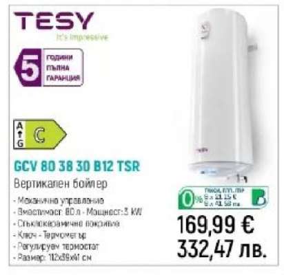 TESY GCV 80 38 30 B12 TSR