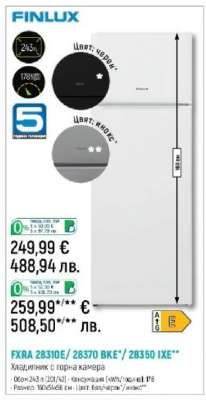 FINLUX FXRA 28310E / 28370 BKE / 28350 IXE