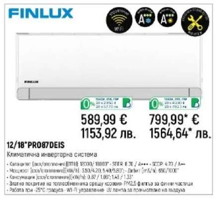 FINLUX 12/18°PRO87DEIS