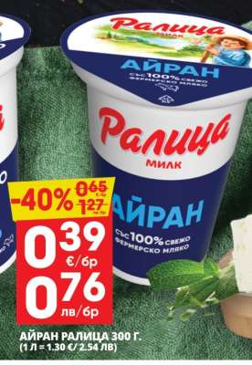 АЙРАН РАЛИЦА 300 Г.