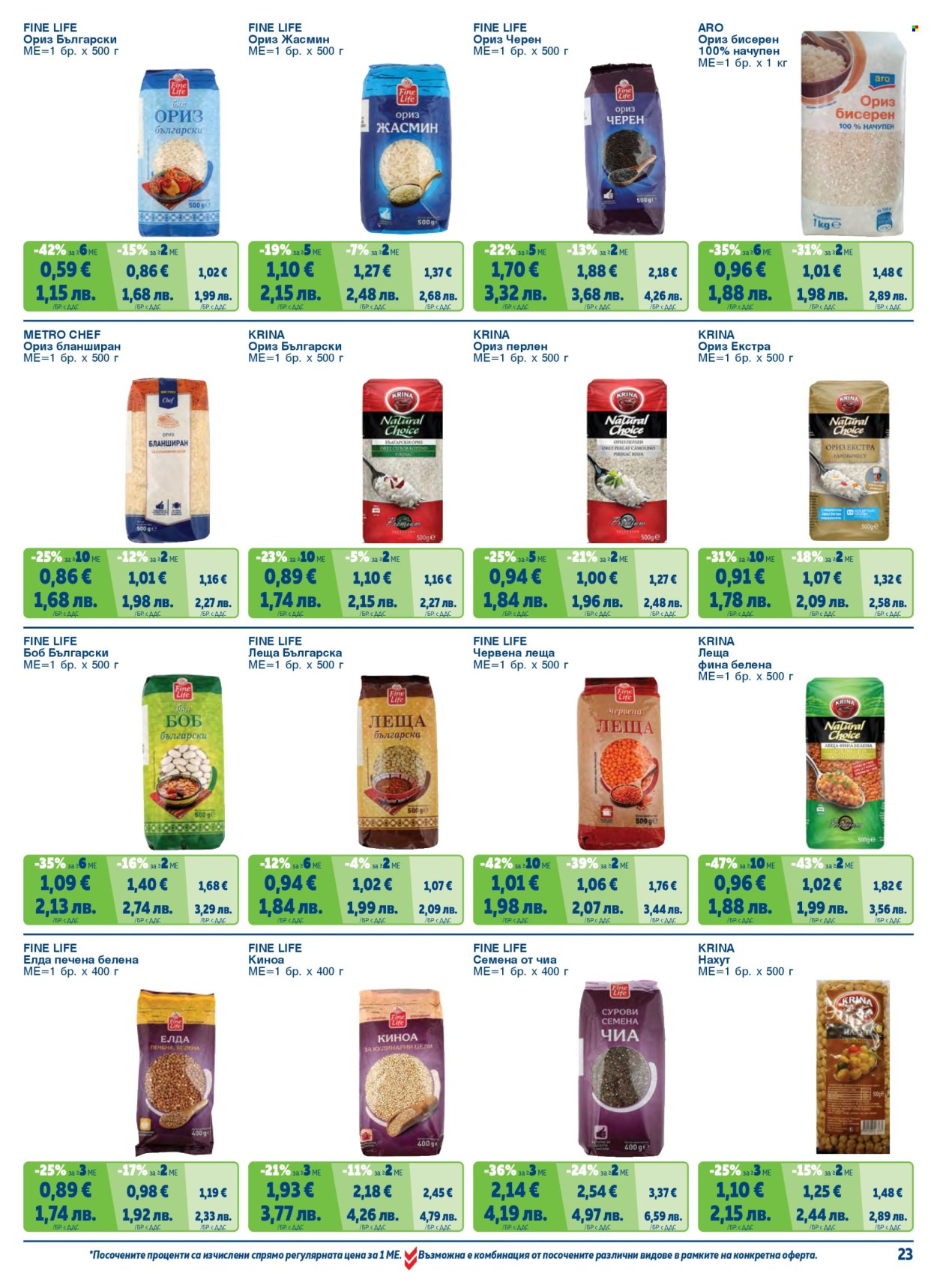 Брошура на МЕТРО - 01.05.2026 - 30.06.2026. Страница 23