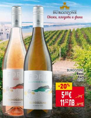BURGOZONE Вино Fort 0,75л