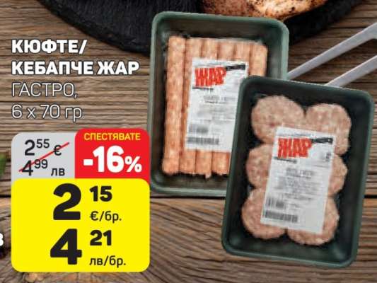 Кюфте/Кебапче Жар