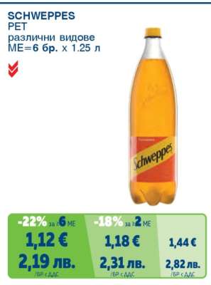 SCHWEPPES PET