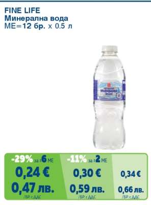 FINE LIFE Минерална вода