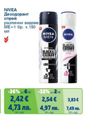 NIVEA Дезодорант спрей