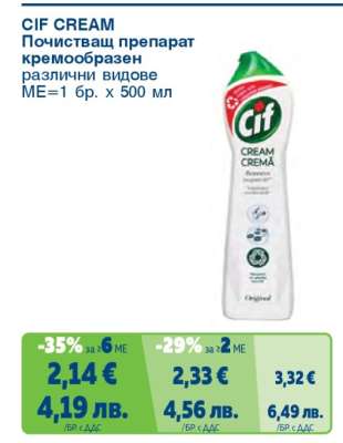 Cif Cream