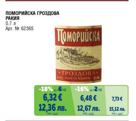 Поморийска Гроздова ракия