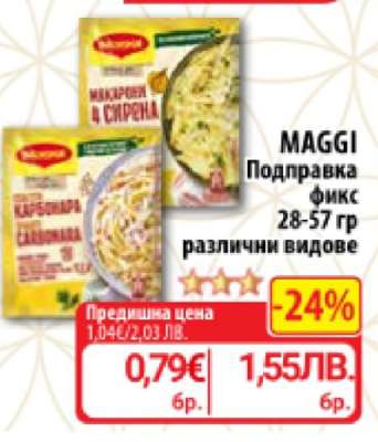 MAGGI Подправка фикс