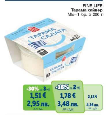 FINE LIFE Тарама хайвер