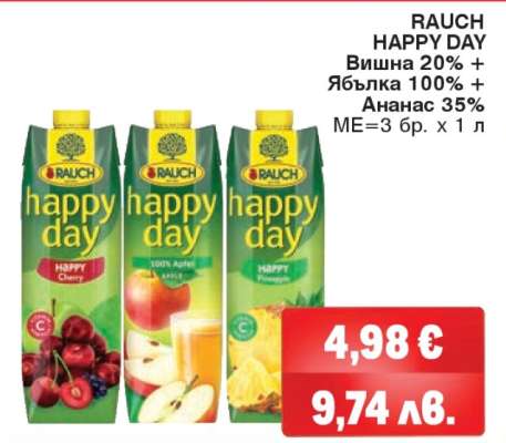RAUCH happy day