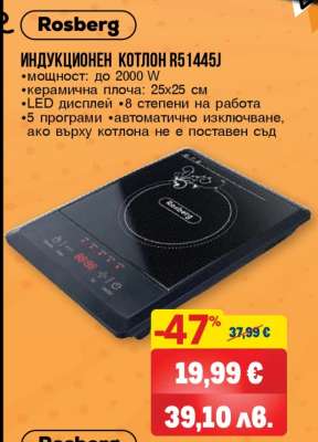 Индукционен котлон R51445J