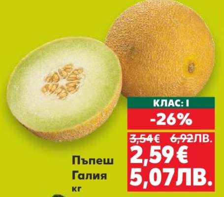 Пъпеш Галия кг