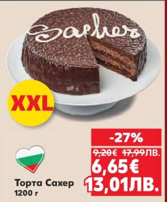 Торта Сахер