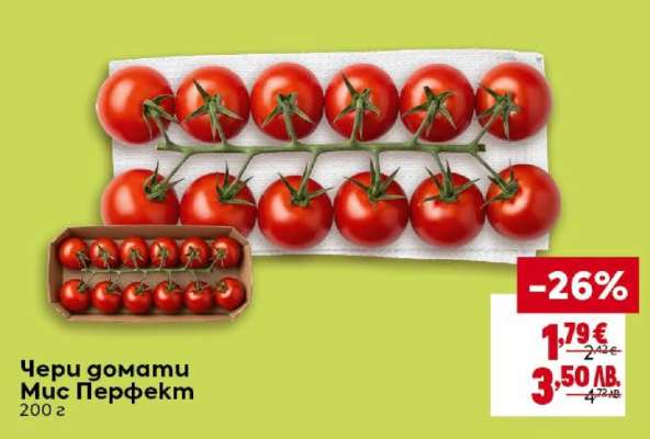 Чери домати „Мис Перфект“