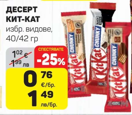 Десерт KIT KAT