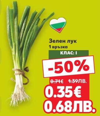 Зелен лук