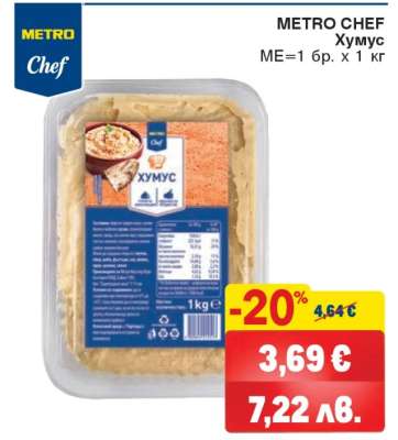 METRO CHEF Хумус