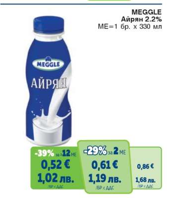 MEGGLE Айрян 2.2%
