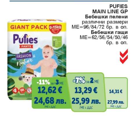 PUFIES MAIN LINE GP