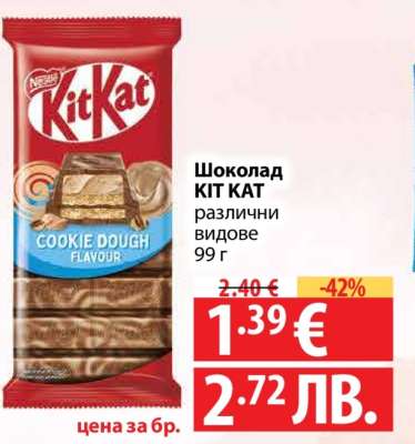 Шоколад KIT KAT