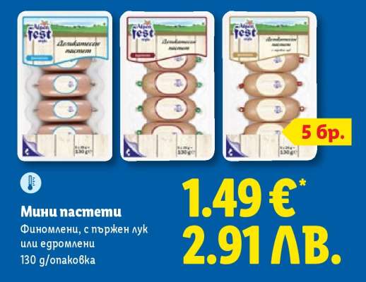 Мини пастети
