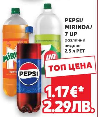 PEPSI/ MIRINDA/ 7 UP