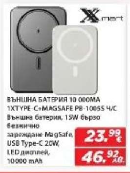 ВЪНШНА БАТЕРИЯ 10 000МА