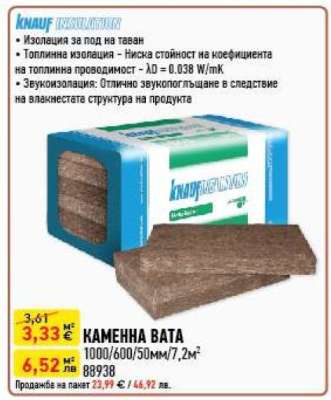 КАМЕННА ВАТА