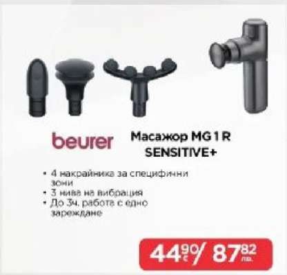 Масажор MG1 R SENSITIVE+